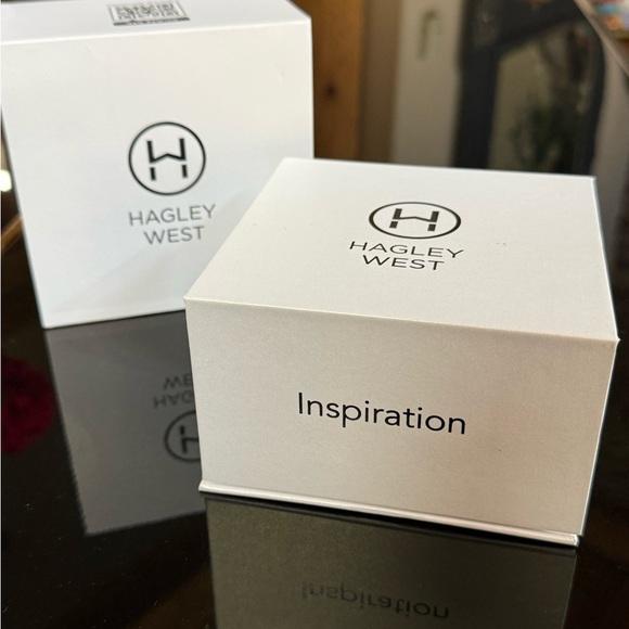Hagley West Rose Gold Mesh Watch
